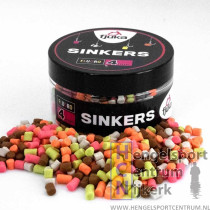 Fjuka Baits Sinkers Mixed Colours hookbait pellets