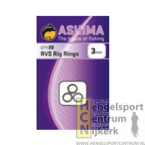 Ashima RVS Rig Rings 3 mm