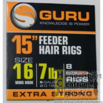 Guru 15" Feeder Hair Rigs 