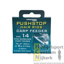 Drennan onderlijn pushstop hairrig carp feeder 