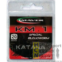 Maver Katana haken KM 1 special bloodworm