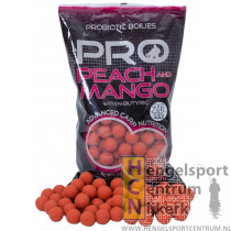Starbaits probiotic peach & mango boilies 
