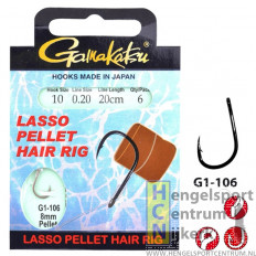 Gamakatsu hakenboekje G1-106 met lus hair rig