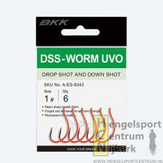 BKK DSS-Worm Uvo dropshot hook 