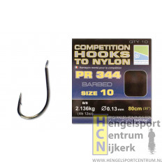 Preston Hooks To Nylon Onderlijnenboekje PR344