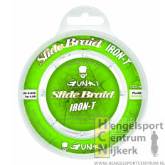 Gunki slide braid iron-t 120 fluo green 