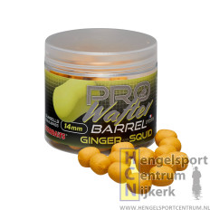 Starbaits probiotic ginger squid wafter barrel 