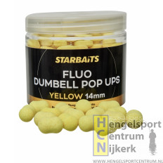 Starbaits fluo dumbell pop ups 