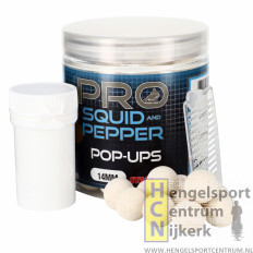 Starbaits pro squid & pepper pop-up boilies 